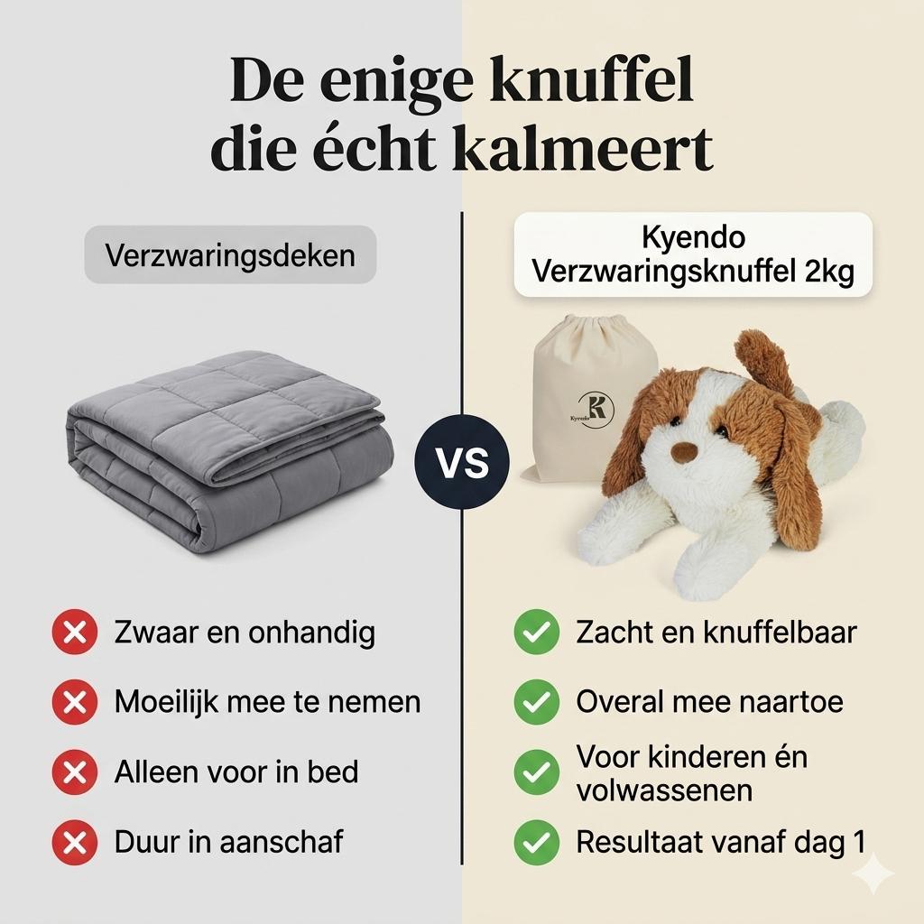 Verzwaringsknuffel vs verzwaringsdeken: wat past bij jou?